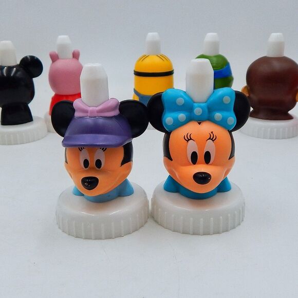 Good 2 Grow Juice Toppers Lot Of 14 Disney Princesses TMNT Paw Patrol Clifford - Picture 5 of 10